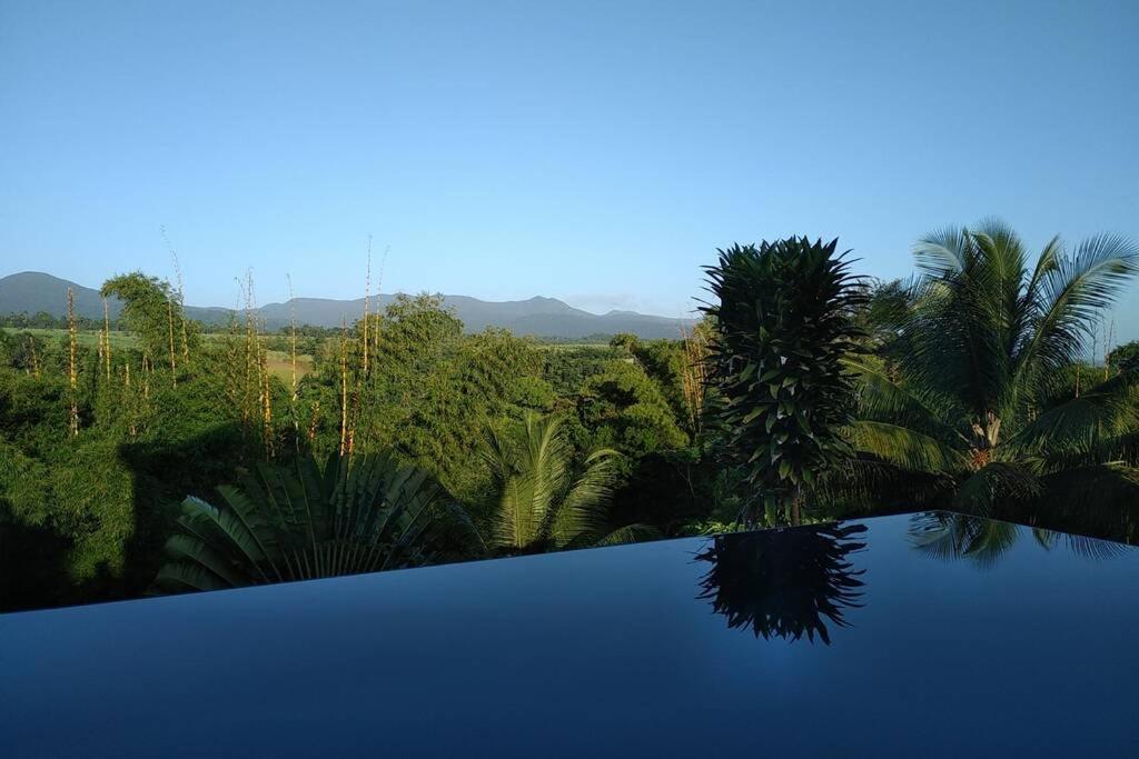 Villa Kumquat Avec Piscine Et Vue Sur Les Montagnes Petit-Bourg Bagian luar foto